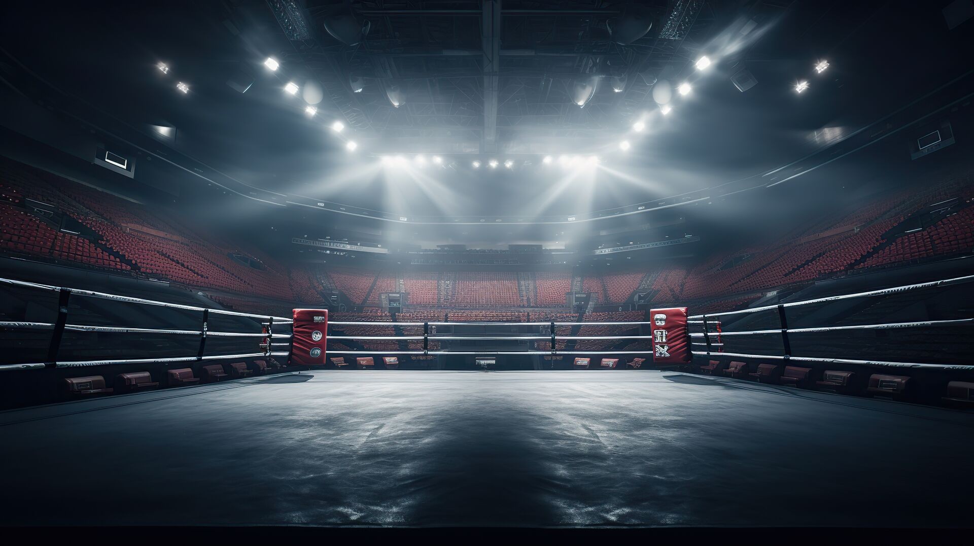 Boxing Stadium Background